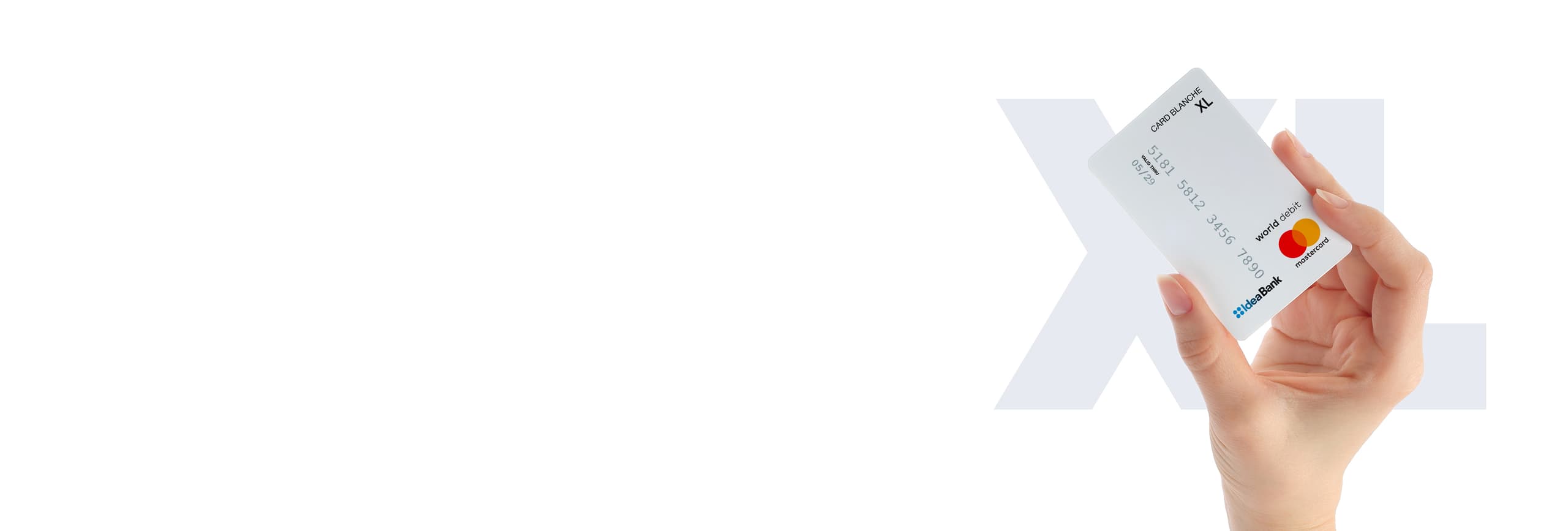 Кредитна картка Card Blanche White XL